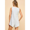 Knit Sleeveless Romper