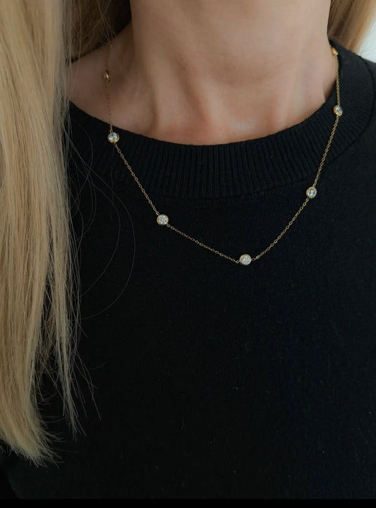 Dainty Diamond Necklace