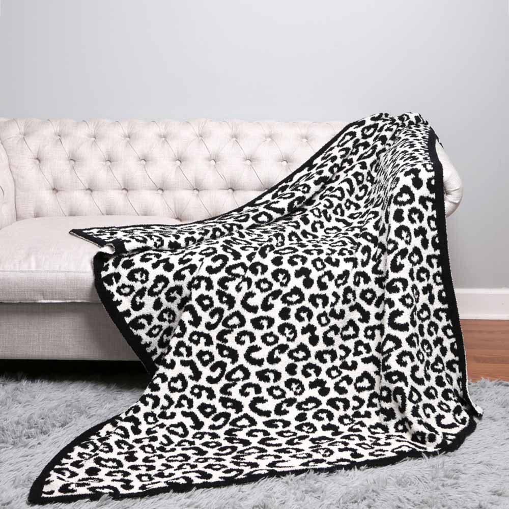 Leopard Throw Blanket