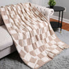 Checkered Throw Blanket