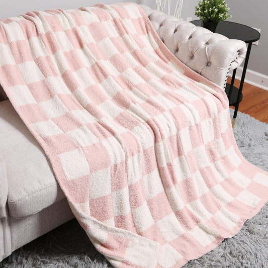 Checkered Throw Blanket